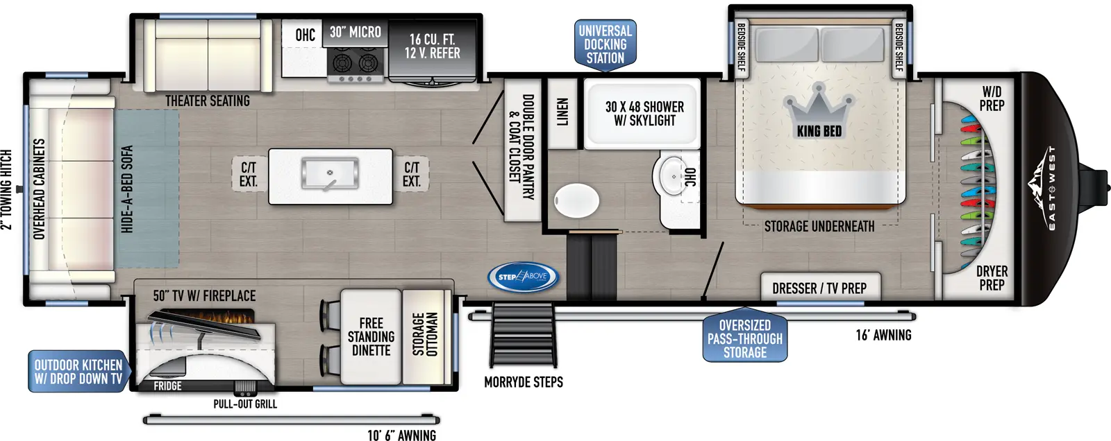 Tandara 321RL-OK Floorplan